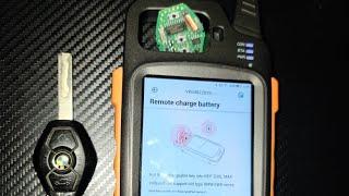 BMW Remote Key How to Charge Battery: Xhorse Key Tool Max