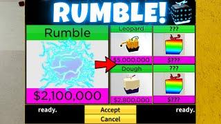 What People Trade For Rumble? Trading Rumble in Blox Fruits *UPDATED*