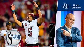 Rich Eisen Reacts to Jayden Daniels & Commanders’ Thrilling Wild Card Upset of the Buccaneers