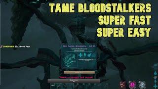 How to tame a Bloodstalker SUPER FAST and SUPER EASY in Ark: Survival Evolved! Genesis Tutorial!