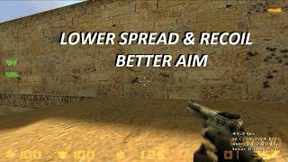 CS 1.6 | Lower spread & Recoil CFG | Download in desc