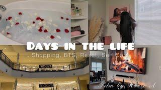 DAYS IN THE LIFE: Shopping + BTS + Self Care + Reset || Rosie A