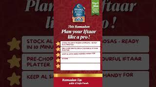 Plan Your Iftaar Like a Pro with #alsafafoods #BlessingsInEveryBite #halal #halalfood #ramadan2025