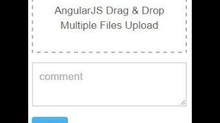 AngularJS Drag & Drop Multiple Files Upload