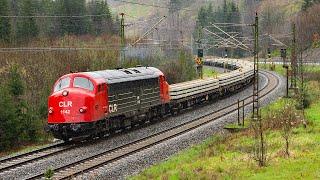 Bundeswehr Hägglund Militärtransport, CLR Nohab, Bahnbau BR218, TXL, ITL uvm auf der Frankenwaldbahn