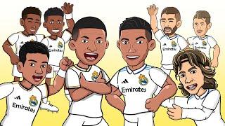 Real Madrid BMV's New Attack Line | Football Animation