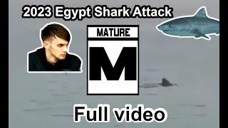 Full Fatal Shark Attack Caught on Camera Egypt 2023 атака акулы  vladimir popov