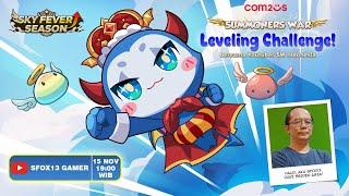 [Live] Summoners War Sky Fever - Leveling Challenge (Sfox13 Gamer) (Summoners War)