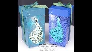 Noble Peacock Box and Die Cutting Tutorial