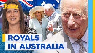 Aussies travel from far and wide to see King Charles III and Queen Camilla | Today Show Australia