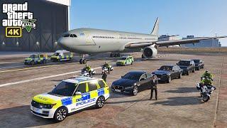 Escorting the Royal Family to Buckingham Palace  (GTA 5 LSPDFR Mod in 4K!)