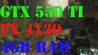 Crysis 3 On GTX 550 Ti (HD)