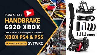 All About Plug & Play Handbrake Option G920 Xbox One S Series X | PS4 Logitech G920 Xbox Series S