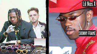 Glasses Experts Break Down Celebrity Sunglasses (Lil Nas X, Elton John) Part 1 | Fine Points | GQ