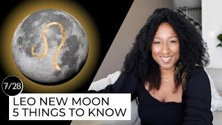 New Moon July 28th - 5 Things to Know 