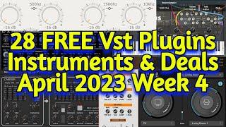 28 Best New FREE VST Plugins, Vst Instruments, Sample Packs & Best Plugin Deals - April 2023 Week 4