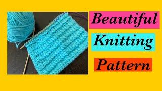 Beautiful & easy knitting pattern #knittingchannel #knitting