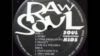 RAW SOUL - FOR ALL THE GIRLS ( rare 1995 CA rap )