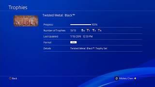 Twisted Metal Black | 100% (All Trophies)