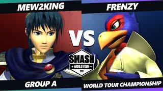 SWT Championship Group A - Frenzy (Falco) Vs. Mew2King (Sheik, Marth) SSBM Melee Tournament