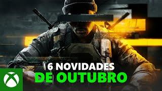 NOVOS JOGOS CHEGANDO NO XBOX GAME PASS | OUTUBRO