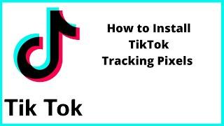 how to install tiktok tracking pixel