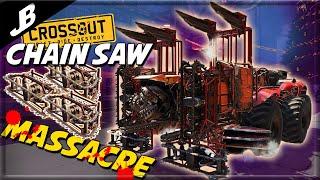 These NEW LACERATOR Chainsaw's are pretty strong - Crossout's BEST LACERATOR Creations