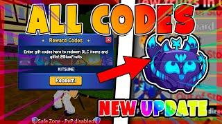 ALL *KITSUNE* UPDATE CODES + NEW UPDATE (Event) FOR BLOX FRUITS (Blox Fruits All Codes) | Roblox