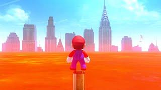 Mario Odyssey aber mit STEIGENDER LAVA!