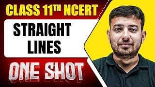 STRAIGHT LINES in 1 Shot || FULL Chapter Coverage (Concepts+PYQs) || Class 11th MATHS