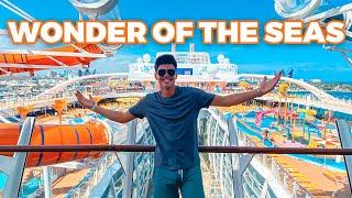 Wonder of the Seas Inaugural Week 2 | Boarding Day Walk Through