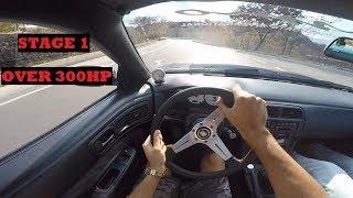 Nissan Silvia S14 Stage 1 - POV BRUTAL SOUND