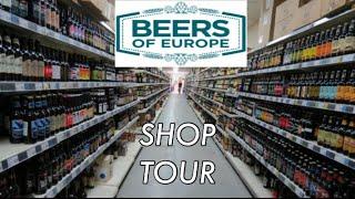 Beers of Europe Shop Tour