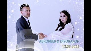 ABRORBEK + DIYORAXON|WEDDING DAY|LIVE|QUVONCH TO`YXONA|(12.08.2022)