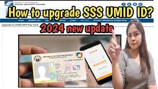 How to upgrade SSS UMID ID? Paano kumuha ng SSS UMID ID 2024?