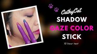 CathyCat Eyeshadow Gaze Review 10 hour test!|The Dancing Avon Lady