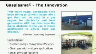 Energy from Waste - the maximum potential via advance conversion from Advanced Plasma Power