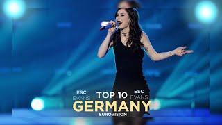 TOP 10: Germany in Eurovision (2000 - 2020)