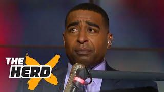 Cris Carter shares stories about playing against Michael Jordan as a teenager | THE HERD