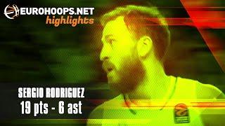 Real Madrid-Partizan Mozzart Bet Belgrade 98-94: Sergio Rodriguez (19 points, 6 assists)