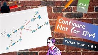 6.8.1 Packet Tracer – Configure NAT for IPv4