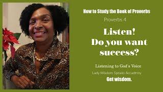 Season of JOY: Listening for God’s Voice Lady Wisdom Speaks! Academy is live!