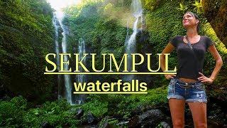 САМЫЙ КРАСИВЫЙ ВОДОПАД НА БАЛИ СЕКУМПУЛ -  Sekumpul Waterfall Bali ИНДОНЕЗИЯ VLOG #11