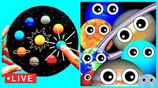 Learn Planets and Do Crafts for BABY 🪐 | Mercury Venus Earth Mars Jupiter Saturn Uranus Neptune