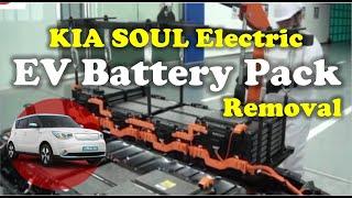 KIA Soul EV High Voltage Battery Pack Removal guide