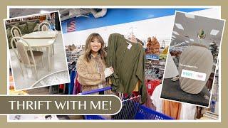 Thrift with me for home decor (& some clothes) at my 2 favorite thrift stores in Nashville!