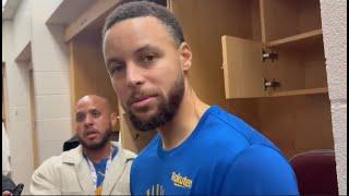 Steph Curry on the Warriors Losing the NBA Cup and Refs "...we're on a plane to Vegas.”