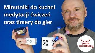 Minutnik do kuchni GreenBlue, medytacji JVD DM59, ćwiczeń Baseus ACDJS-01, Timer do gier