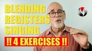 Blending Registers Singing - 4 Exercises to Smooth Transition from Chest to Head Voice