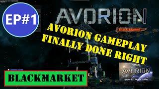 AVORION Black Market Gameplay EP1 Getting started Building a Mining Fleet